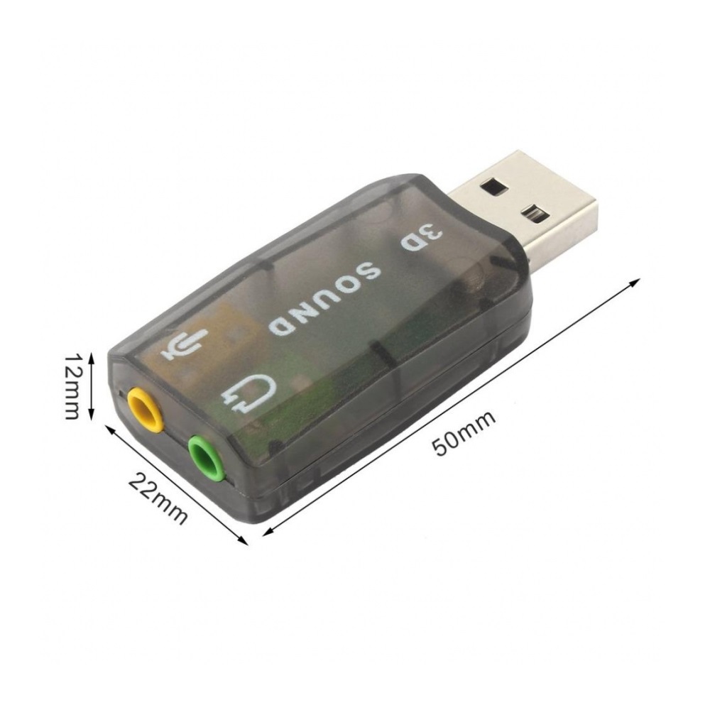 Wave USB2.0 Sound Card - 5.1Channel - Image 4