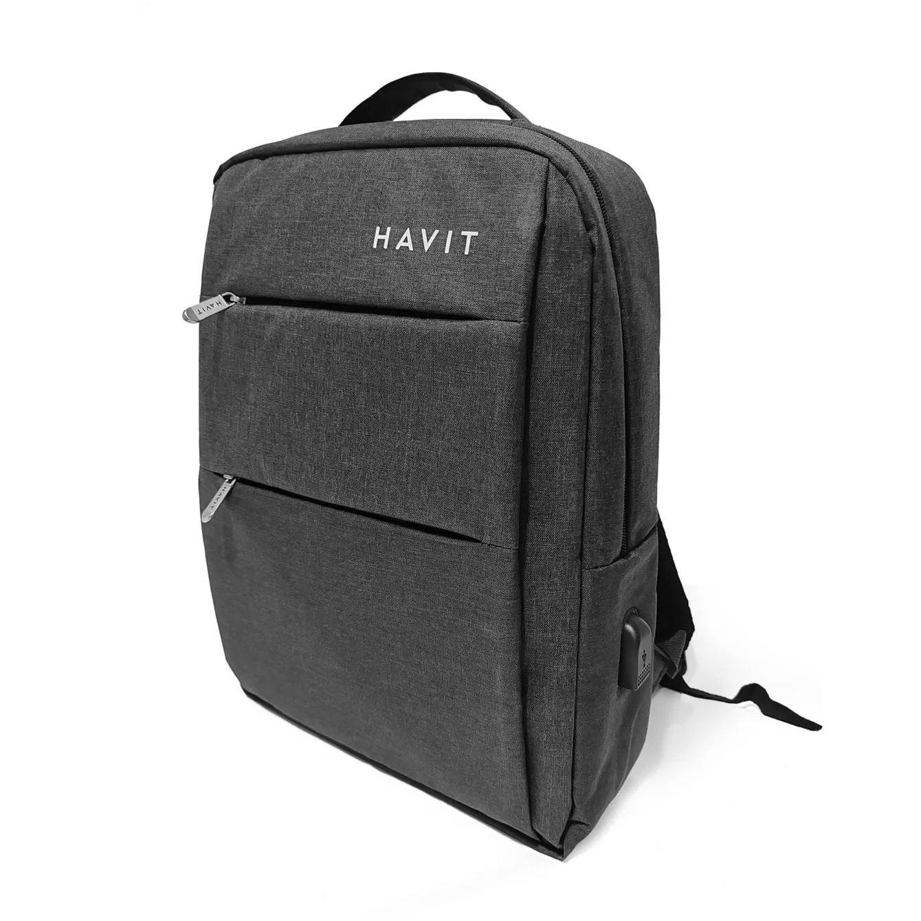 H0025 | Havit 15.6 inch Laptop Backpack (Grey) - Image 3