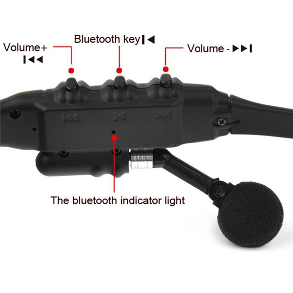 HBS-368 | Bluetooth Earbuds Equipped Sunglasses - Image 5