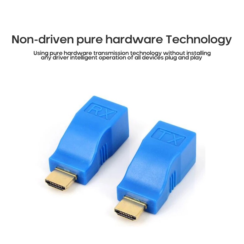 Nextek HDMI (M) to RJ45 (F) Adapter - Image 2