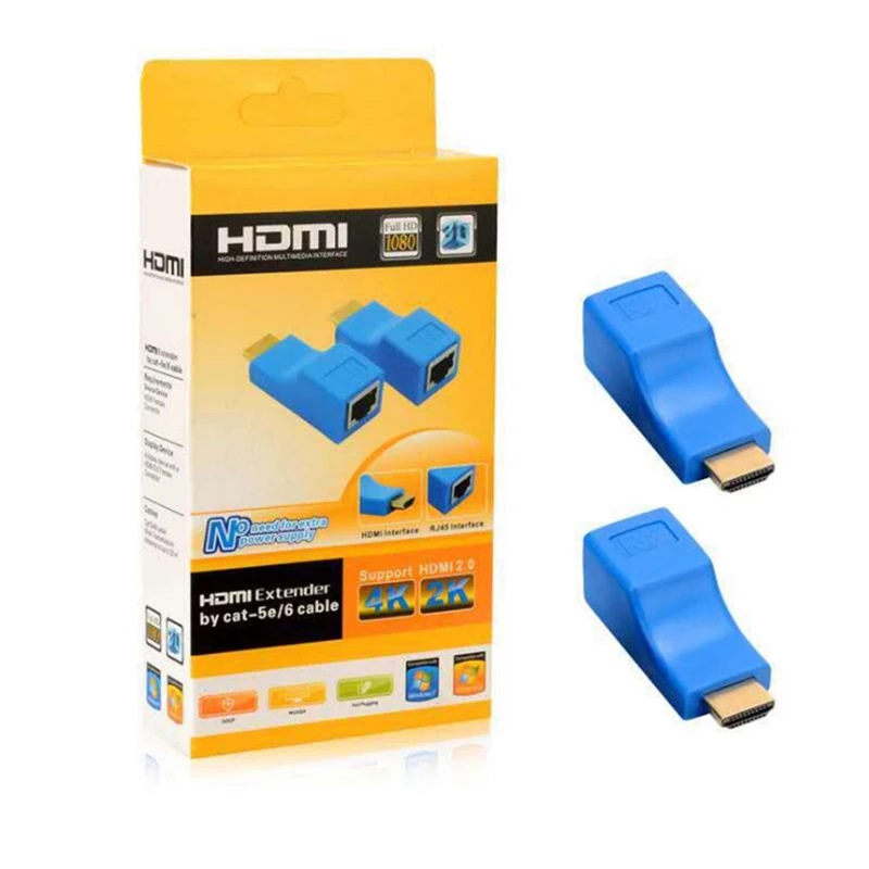 Nextek HDMI (M) to RJ45 (F) Adapter - Image 3