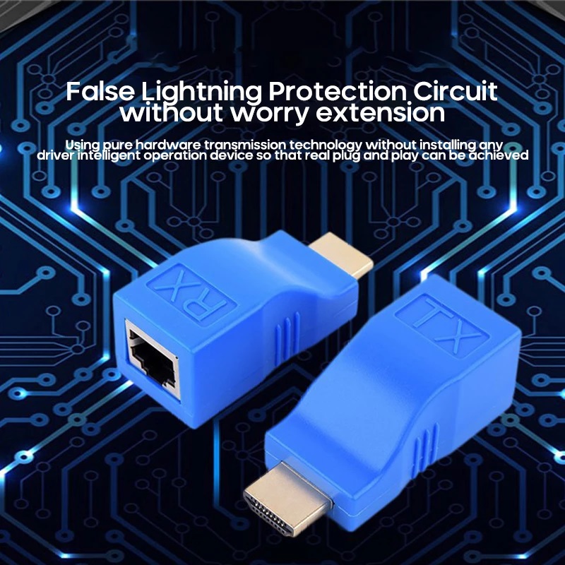 Nextek HDMI (M) to RJ45 (F) Adapter - Image 5