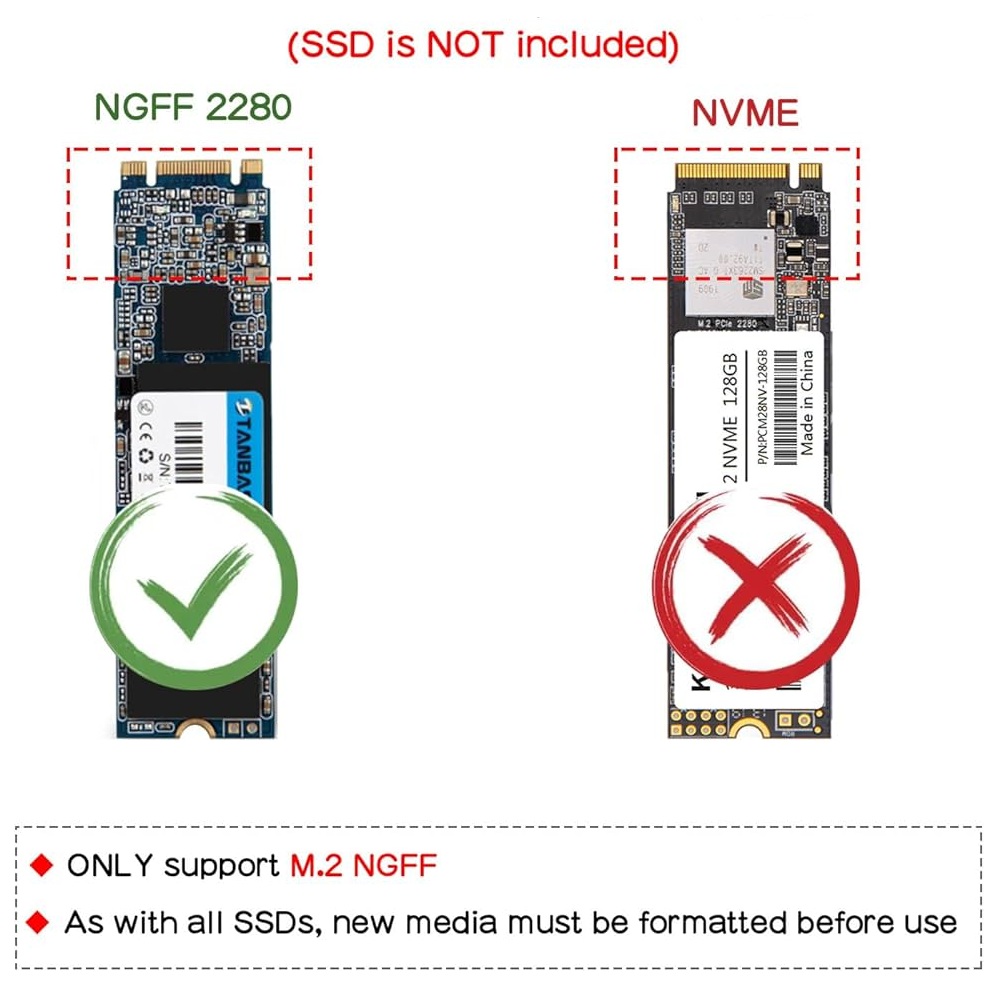 M2 (NGFF) SSD to SATA Adapter Card - Image 4